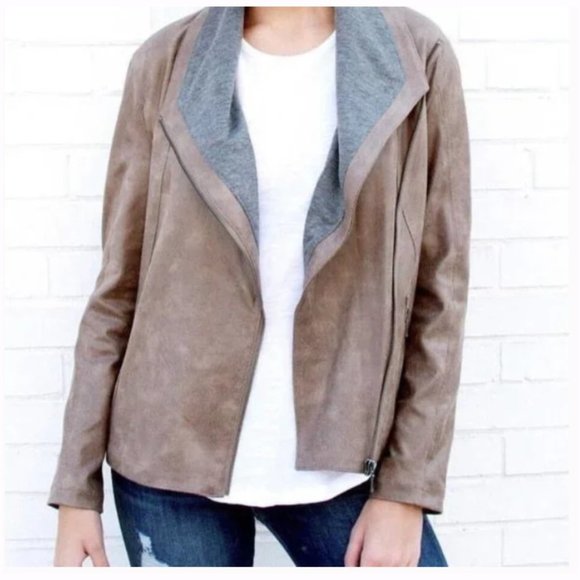 Astars Savannah Moto Faux Leather Jacket Size Small S - Picture 1 of 7